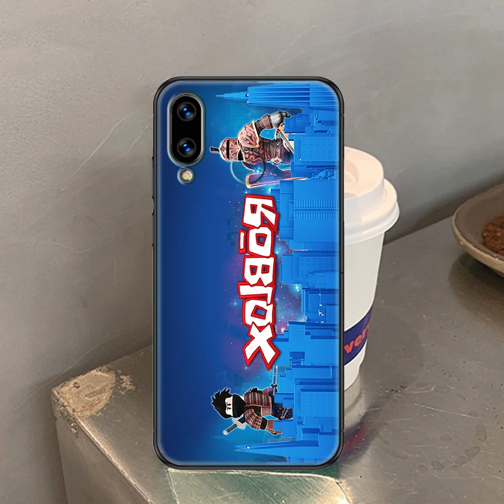 

Game Robloxes Phone case For Huawei Honor 6 7 8 9 10 10i 20 A C X Lite Pro Play black pretty shell trend waterproof luxury prime