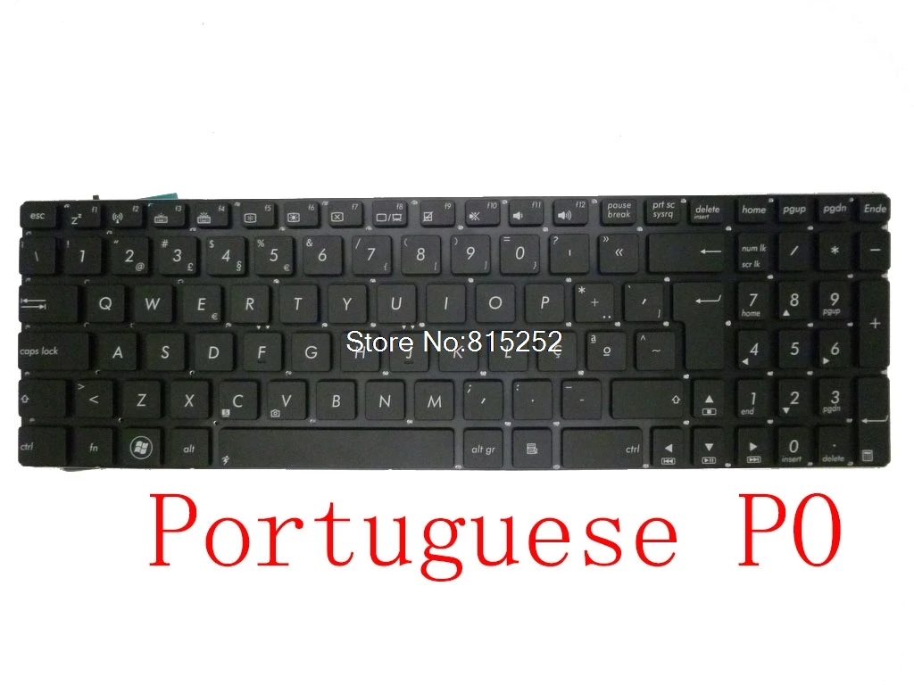 Клавиатура с подсветкой для ASUS N56 N56DP N56DY N56VB N56VJ N56VM N56VV N56VZ N56JK N56JN N56JR talian