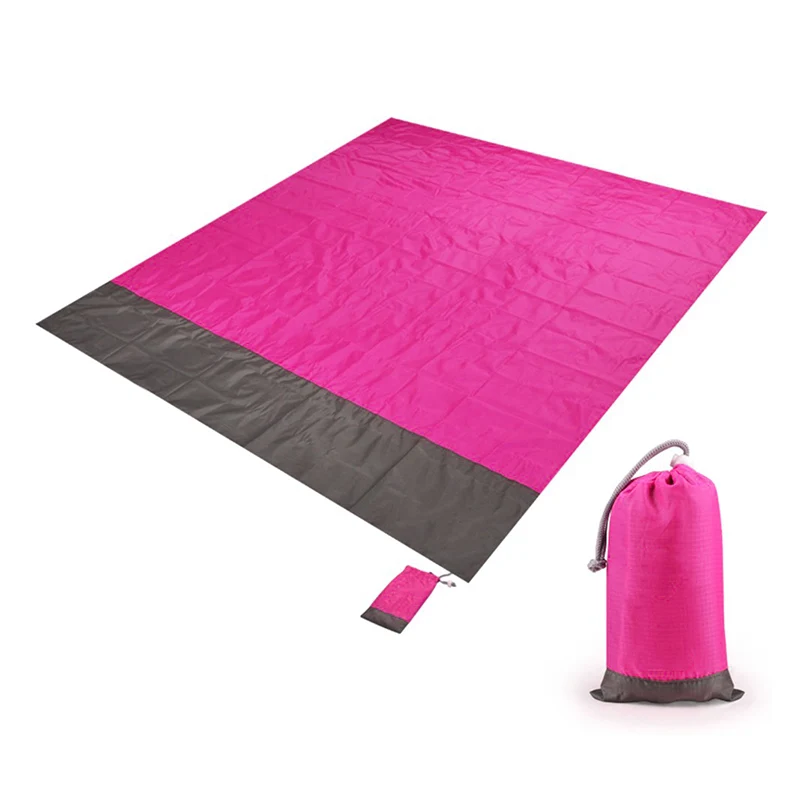 

Portable Picnic Beach Mat Pocket Blanket Waterproof Beach Mat Blanket Ground Mat Mattress Outdoor Picnic Camping Tent Mat