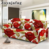 elegant psychedelic rose sofa cover 1234 seater elastic soft non slip slipcover for living room washable couch covers