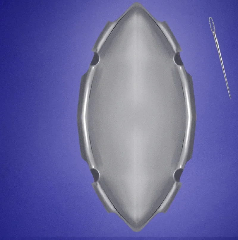 Стразы стеклянные с кристаллами лошадиного глаза/листьев 4 х8 со швом в виде