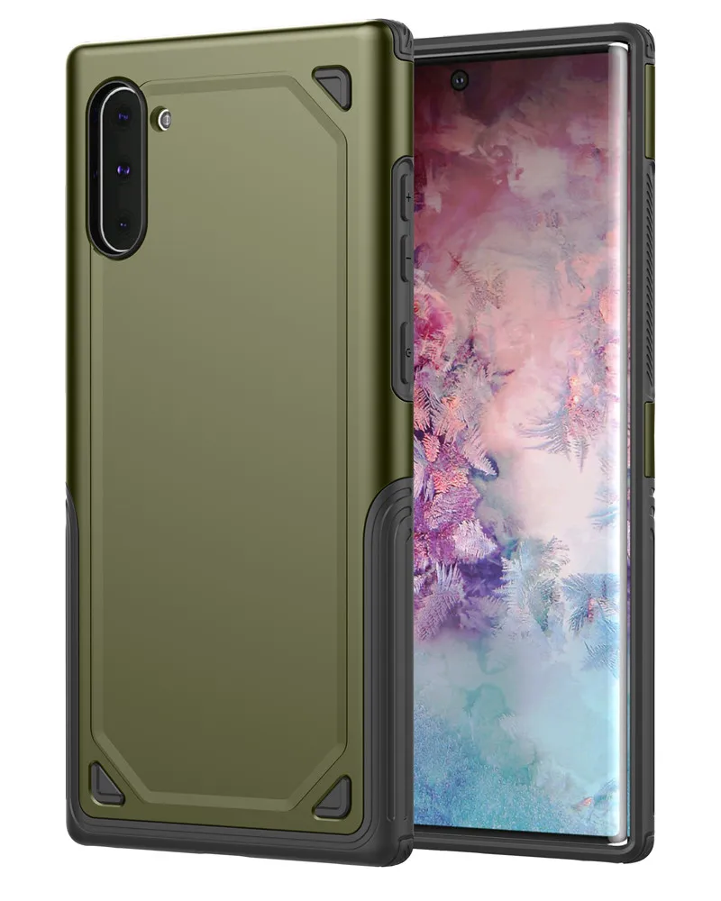 Army green SGP Spigen Гибридный армированный дизайнерский чехол для мобильного телефона для samsung S10e S10 5G S9 S8 Plus S7 edge Note 10 9 8 - Цвет: Army green
