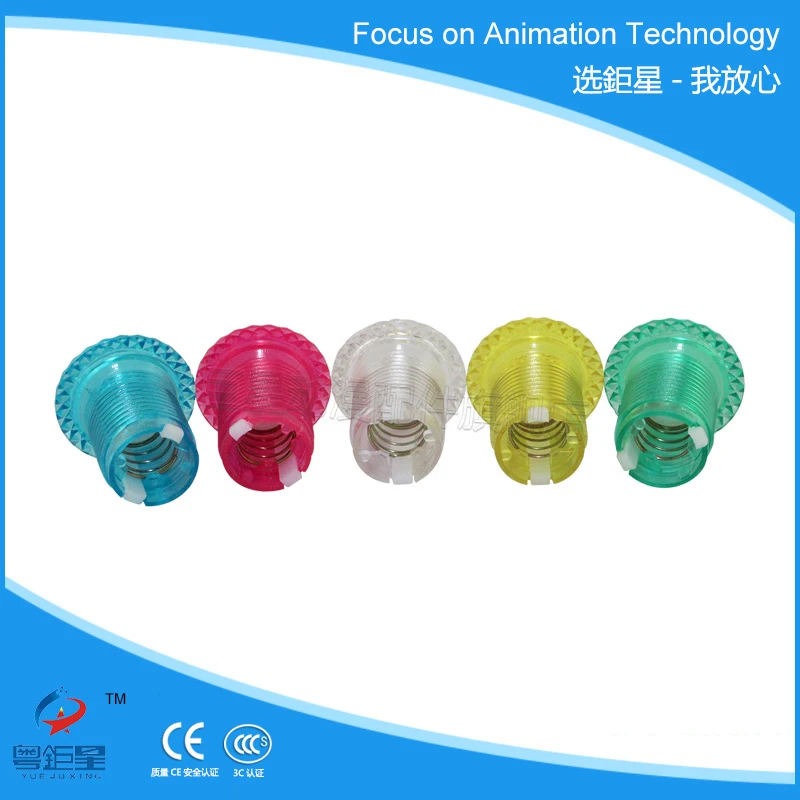 33 мм мгновенная подсветка светодиодная Кнопка аркадный маленький переключатель