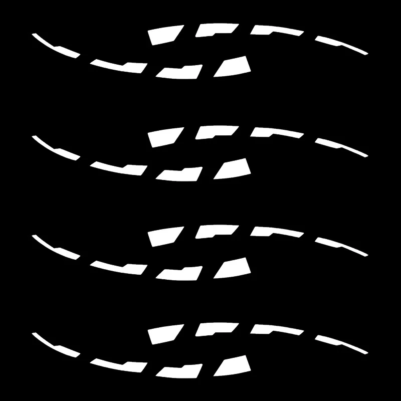 Наклейки для автомобильных шин своими руками буквы 3D стерео английские