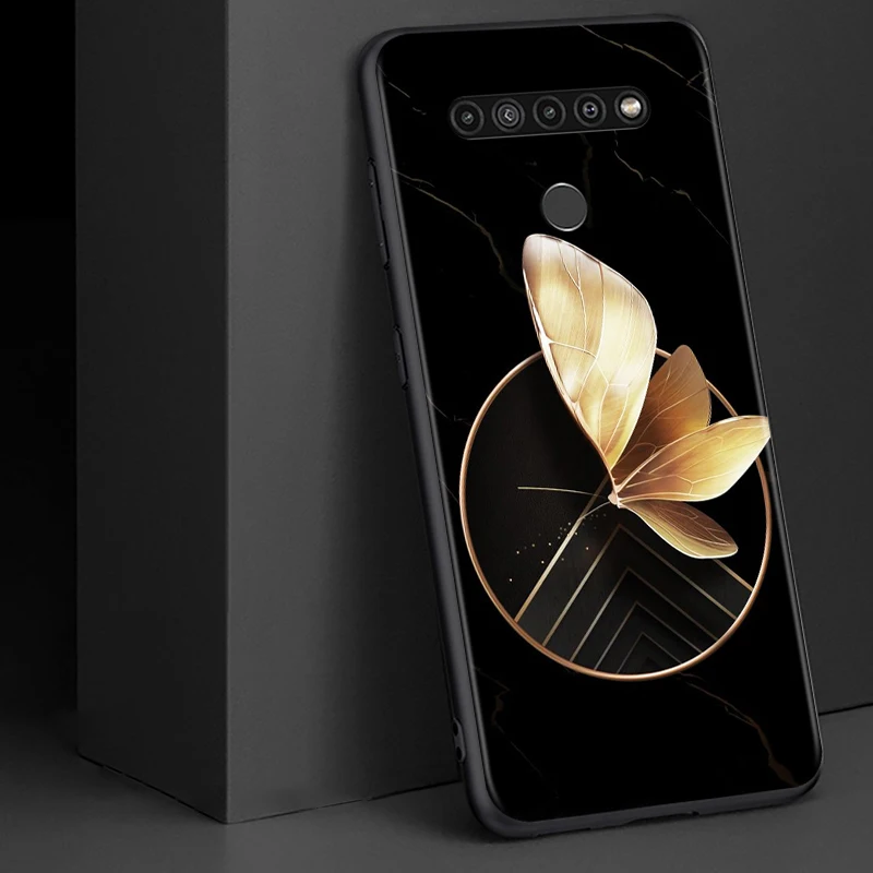 

Golden Cactus Banana Leaf for LG G8 G8S G8X V30 V35 V40 V50 V60 ThinQ Q60 K40 K50 K51 K61 K71 K92 K62 Soft Black Phone Case