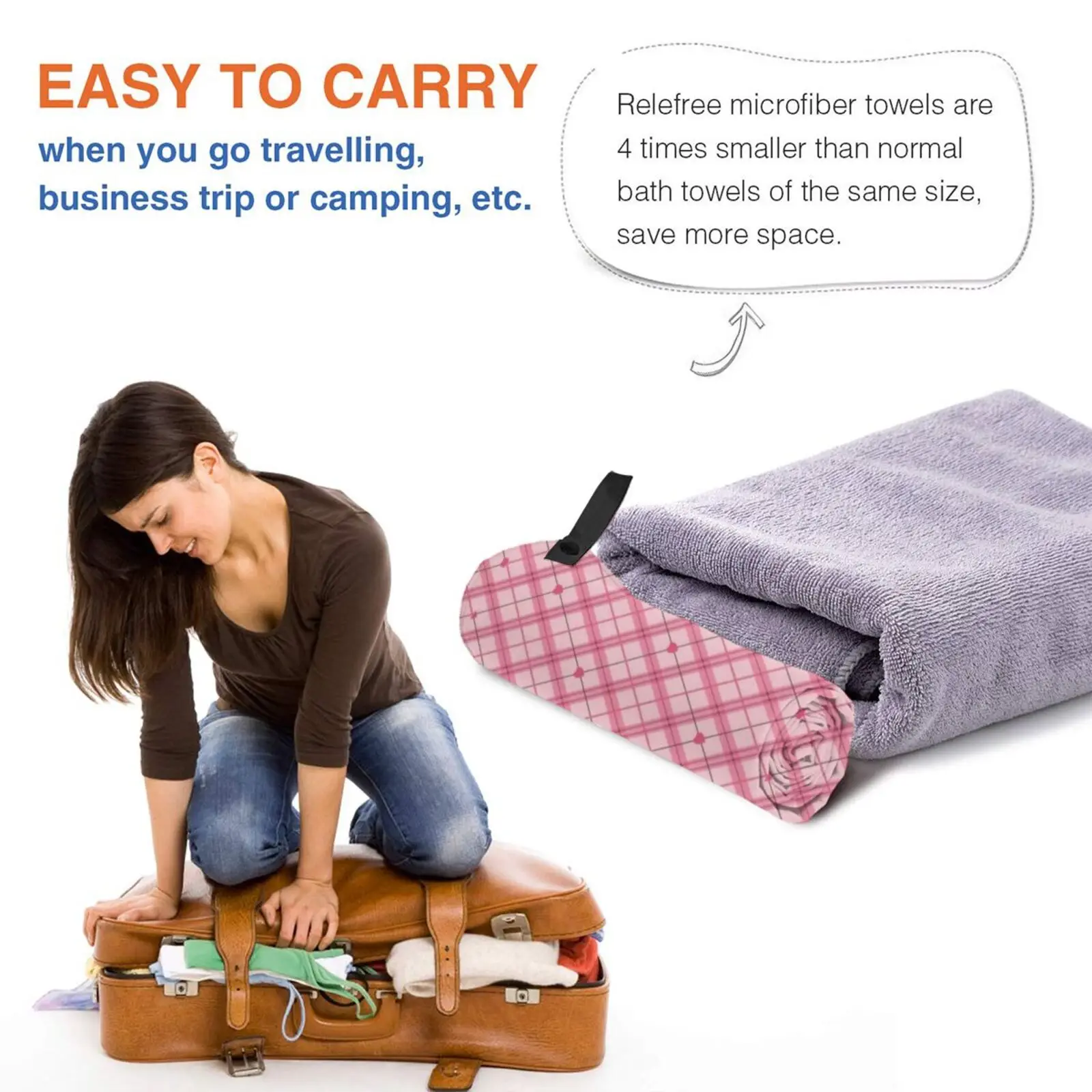 Проверенное розовое быстросохнущее полотенце Y2k для спортзала спортивной ванны