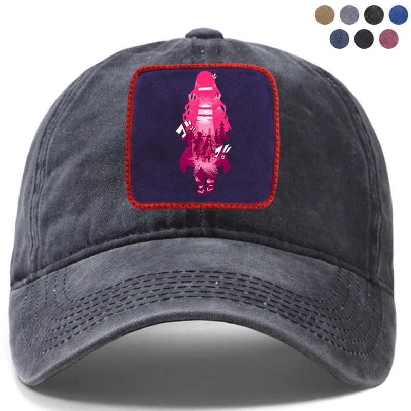 Japan Anime Demon Slayer Kamado Nezuko Dad Trucker Bone Hats Woman Berets Ponytail Caps Snapback Casquette Boinas Gorras | Аксессуары