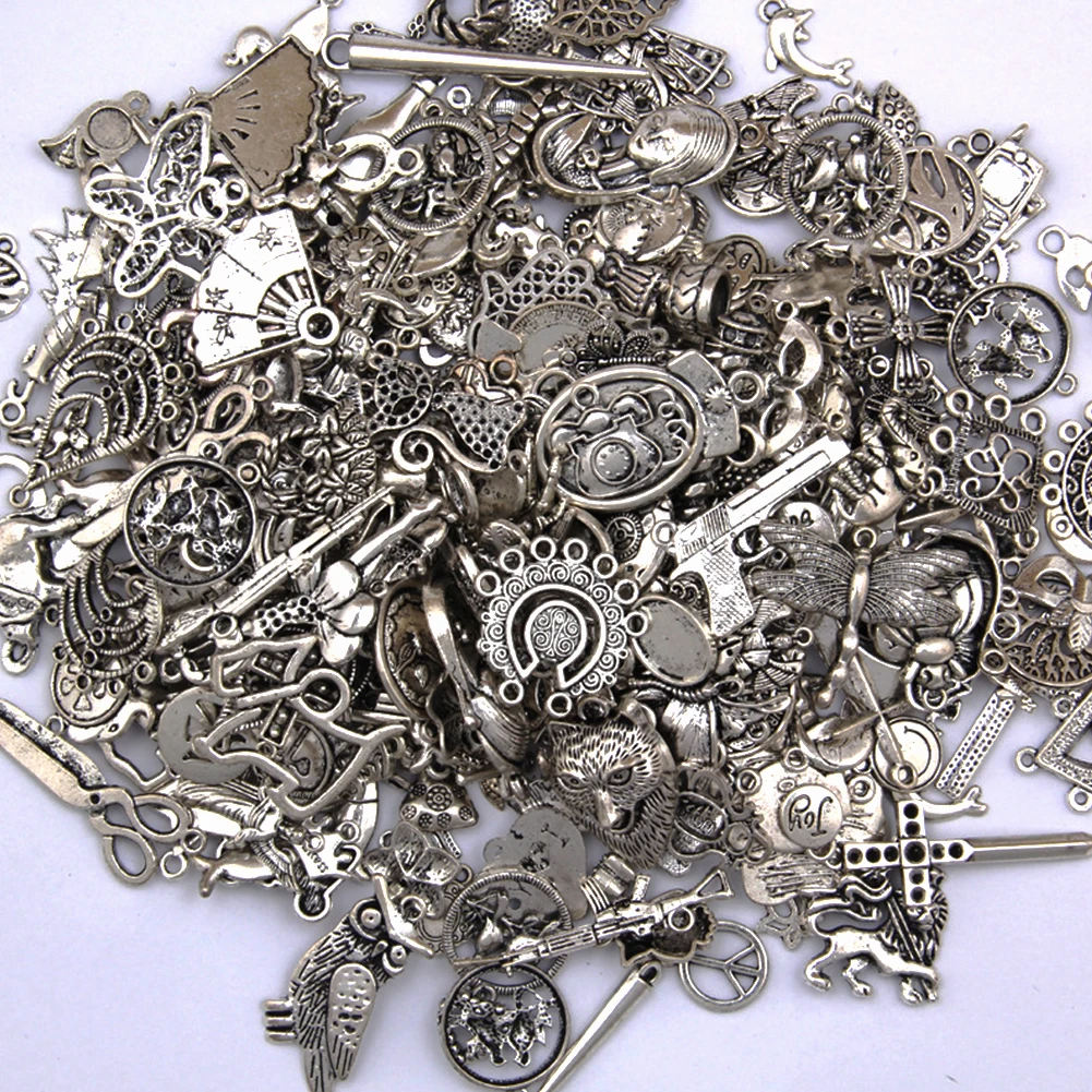 Подарки Античные Подвески сделай сам Смешанные браслеты ручной работы шармы