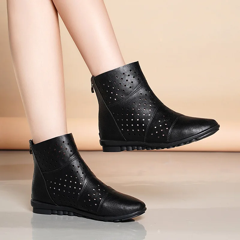 Лето 2020 сандалии с дырками женские сетчатые ботинки крутая женская обувь на