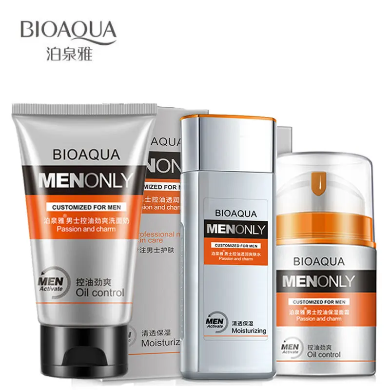 Брендовый косметический набор модный мужской консилер против морщин тоник для