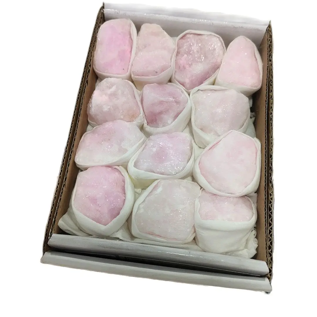 

Натуральный драгоценный камень розовый арагонит, кварц, образец кристалла, исцеление энергией, 600-700 г, 1 коробка