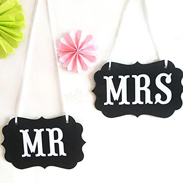 Свадебные принадлежности 1 комплект &quotMR &amp MRS&quot гирлянда из букв баннер невесты
