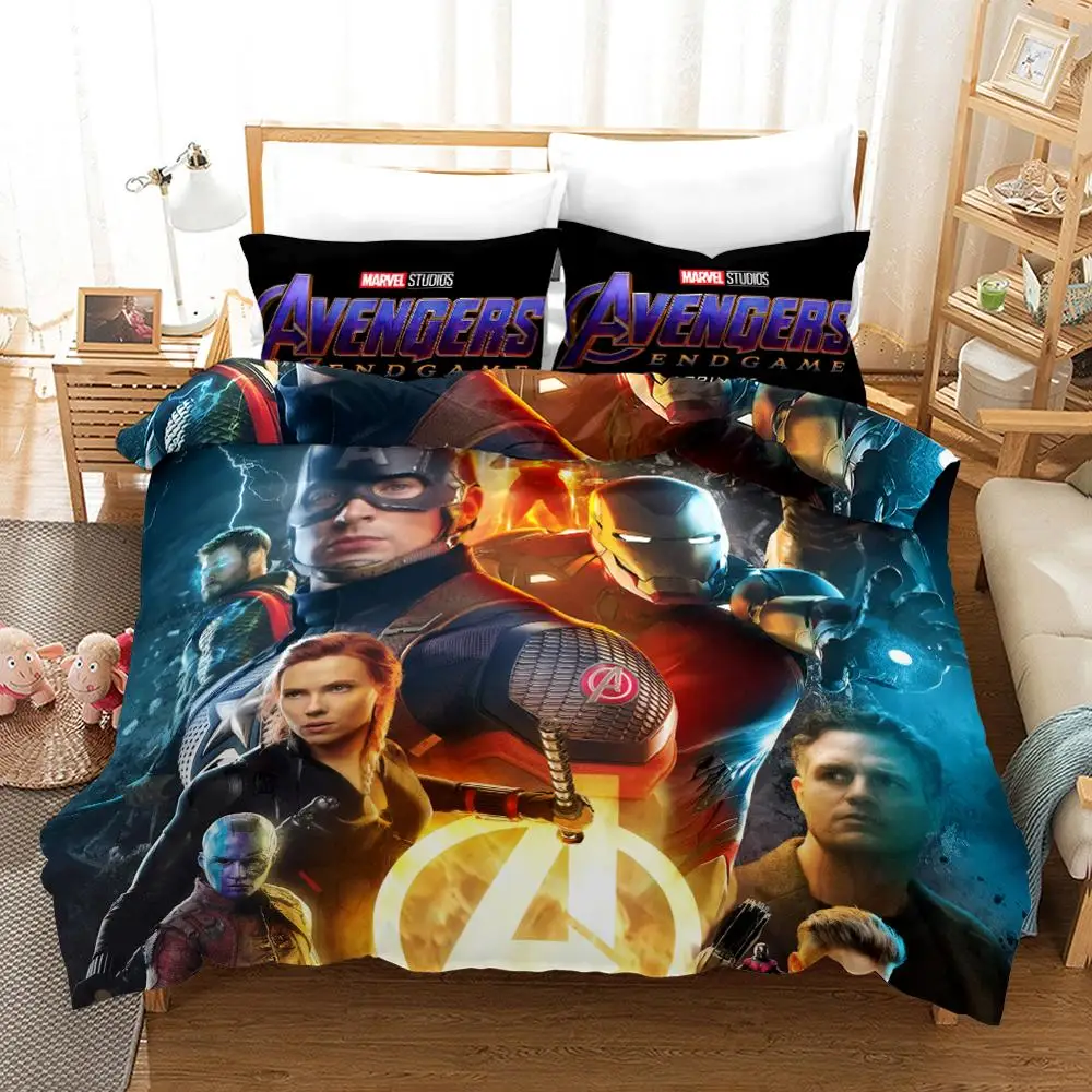 Комплект постельного белья Marvel Человек-паук одноразмерные пододеяльники для