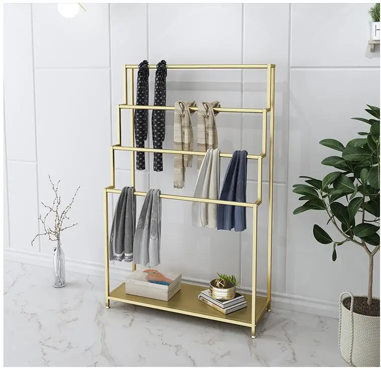 Нано-Золотая вешалка для шарфов платков напольных полотенец штанов | Дом и сад