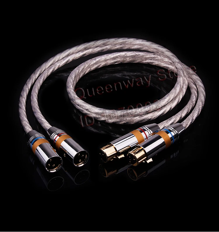 Кабель Балансирующий XLR для мужчин и женщин hi Fi кабель высококлассных колонок canon