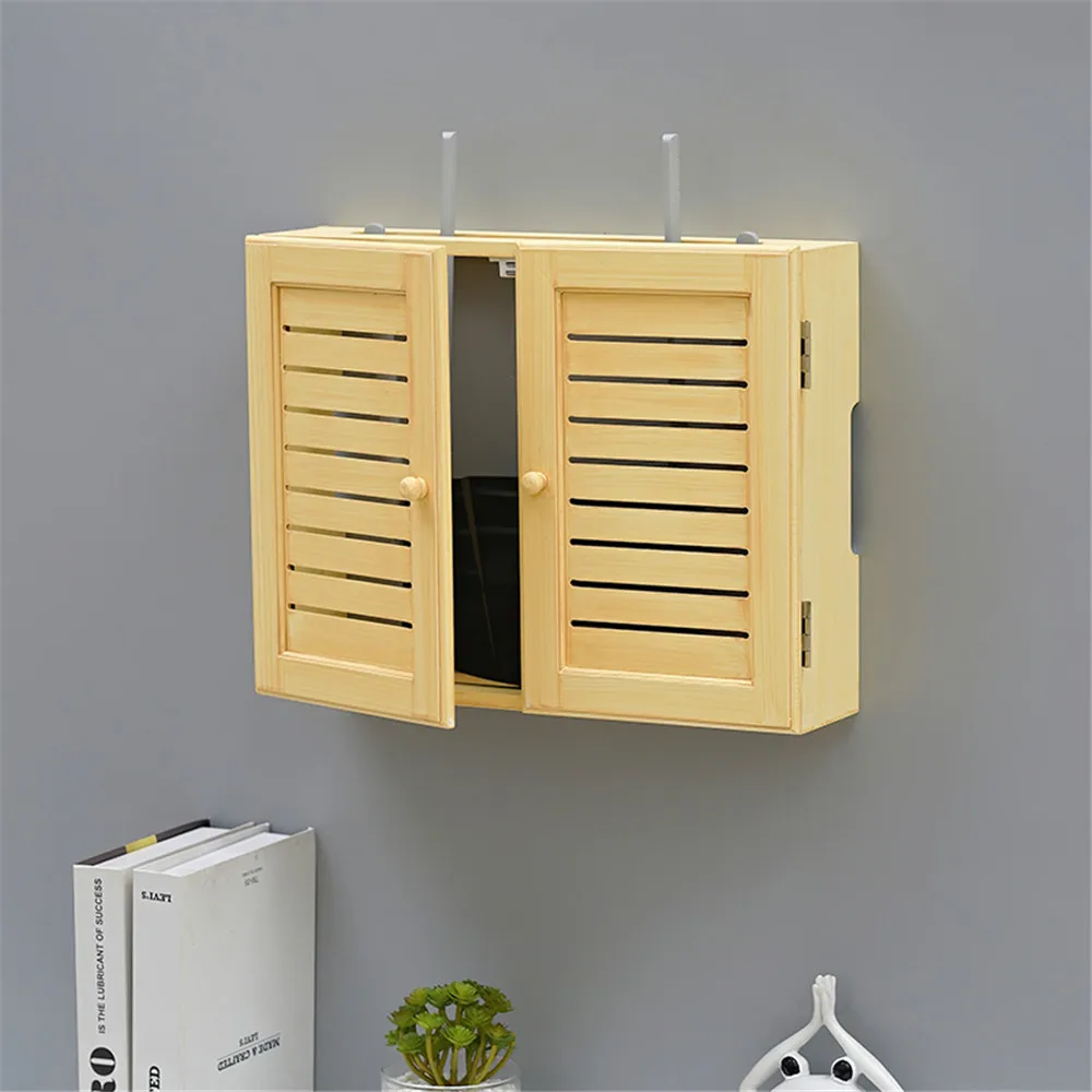 Скандинавский роутер коробка для хранения настенное украшение полый корпус