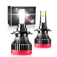 night knight h4 h7 led headlight bulbs canbus 72w laser lens head light h1 h3 h8 h9 h11 fog lights 9005 9006 led car lamps 12v