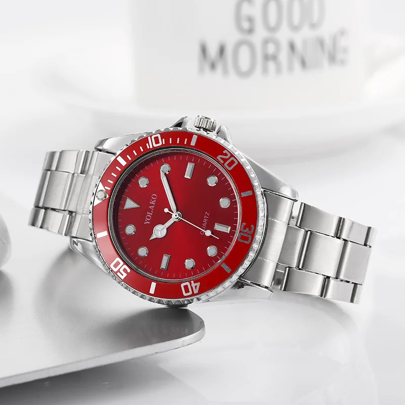 

Rolexing Mens Watches Top Brand Luxury Men Awesome High Grade Men's Wristwatch Water Ghost Watch Men's Watch Steel Belt