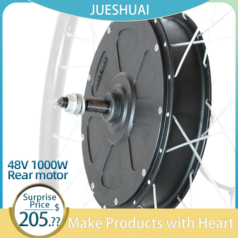 Verkauf 48V 1500W Elektrische Motor Hinten Rad Hub Motor Fett Bike Motor E-bike Motor Hinten Rad Stick Für 180 Mm 190mm Gabel Ebike Motor