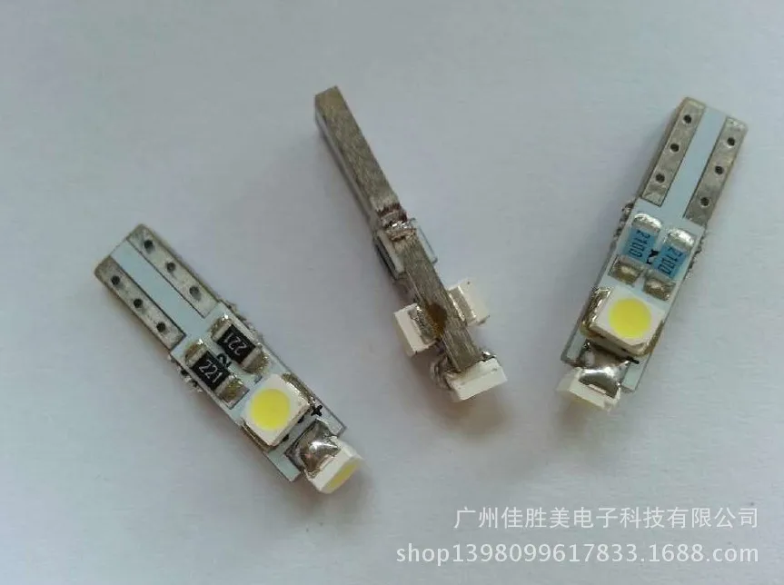 

Led Dashboard Indicator Light Highlight T5-3smd-3528 Driver's Desk Lamp Small Bulb Indoor Lamp Led Lights for Car