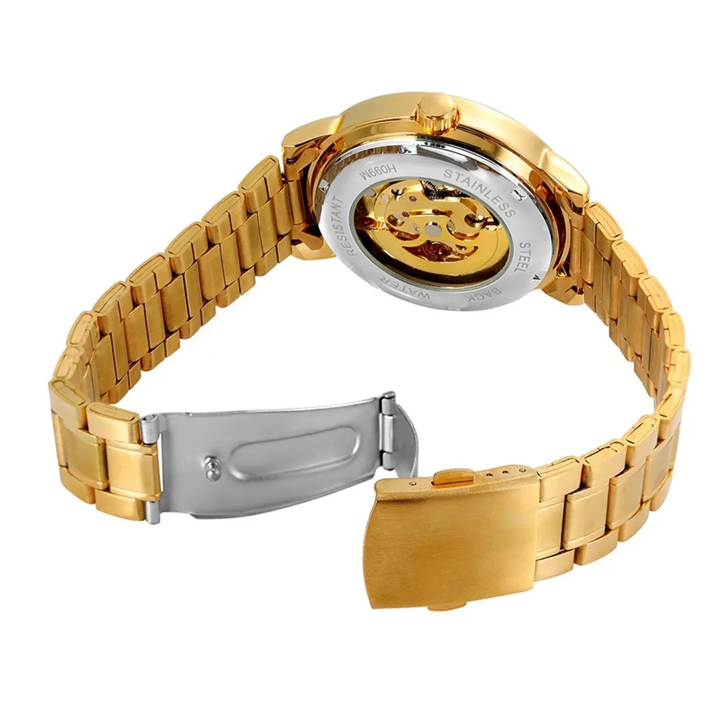 

Fashion Men's Quartz Wristwatch Hollow Luxury Design Business Watch Fashion Men's Dial Masculino Mechanical Watches Reloj Hombre