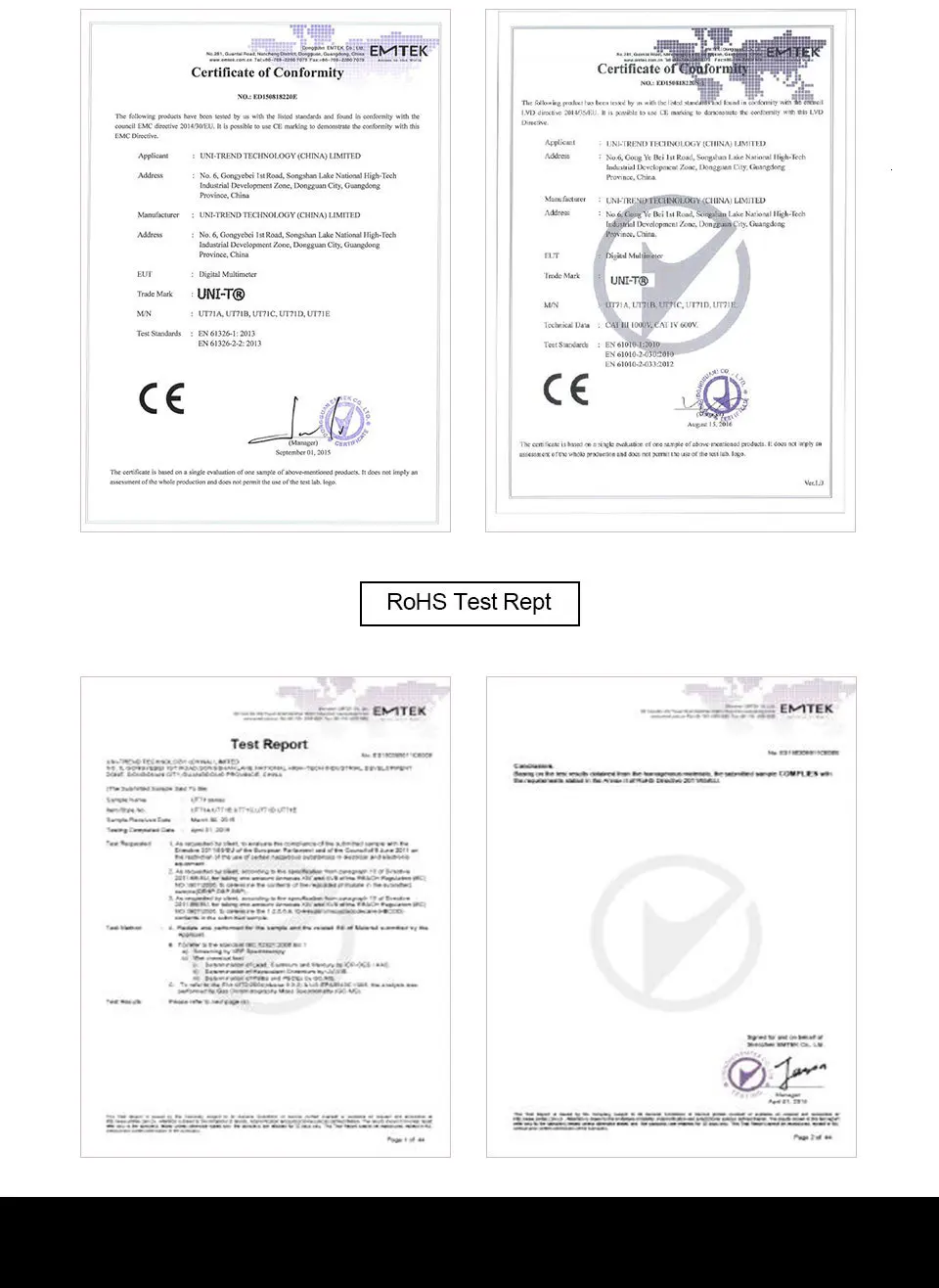Цифровой мультиметр UNI-T серии UT71, измеритель температуры переменного тока, постоянного тока, вольтметр, ампер, Ом, измеритель температуры емкости, 40000 отсчетов, точность 0.025