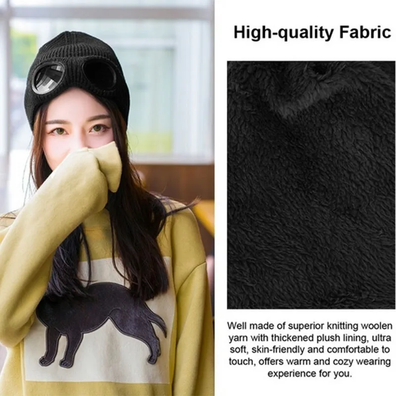 1 шт. новинка 2019 одноцветная Лыжная Кепка унисекс для женщин и мужчин вязаная