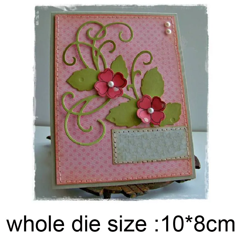 

Customized dies metal cutting dies cut die Flower Leaf strip decoration Scrapbooking craft knife mould blade punch stencil dies