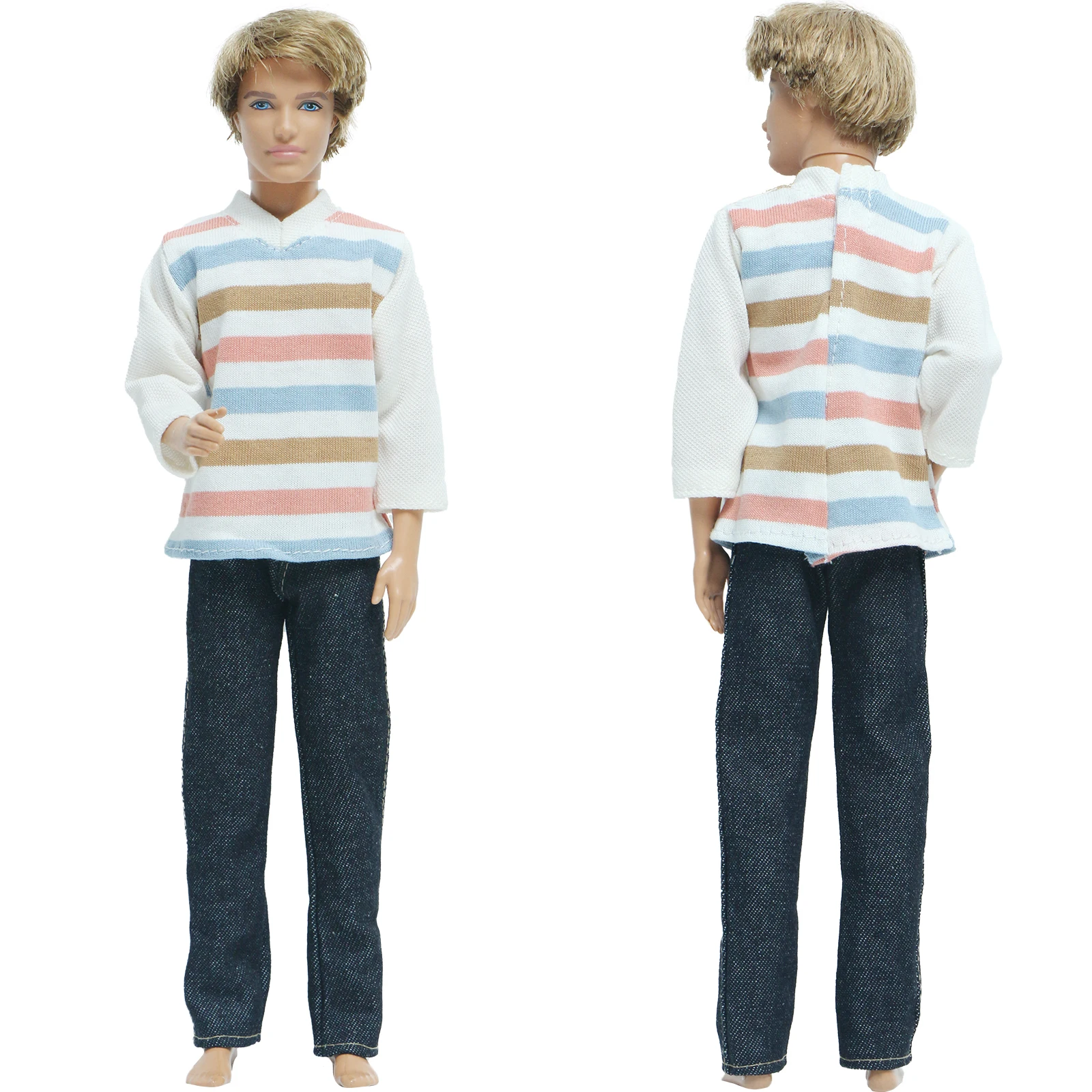1 комплект модный наряд для куклы мужская повседневная одежда Смешанная