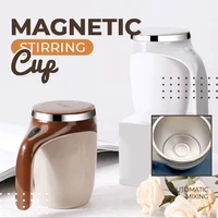 coffee cup self stirring magnetic mug stainless steel temperature difference coffee mixing cup blender smart mixer thermal mugs