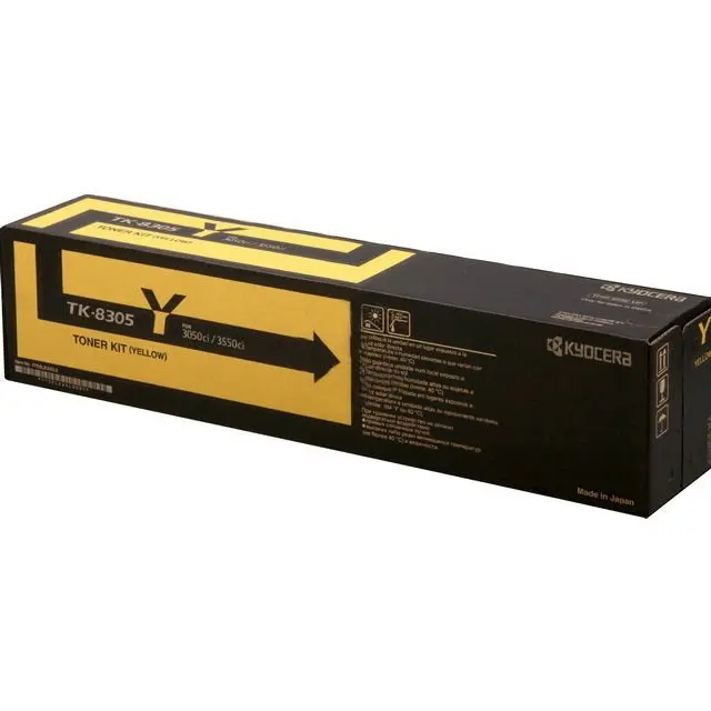 Тонер картридж Kyocera TK 8305Y 15 000 стр. Yellow|Картриджи с тонером| |