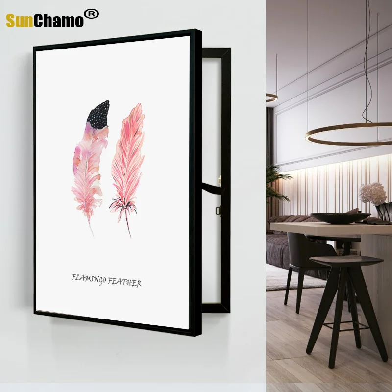 Креативный Современный счетчик декоративная картина вертикальный Бесплатный