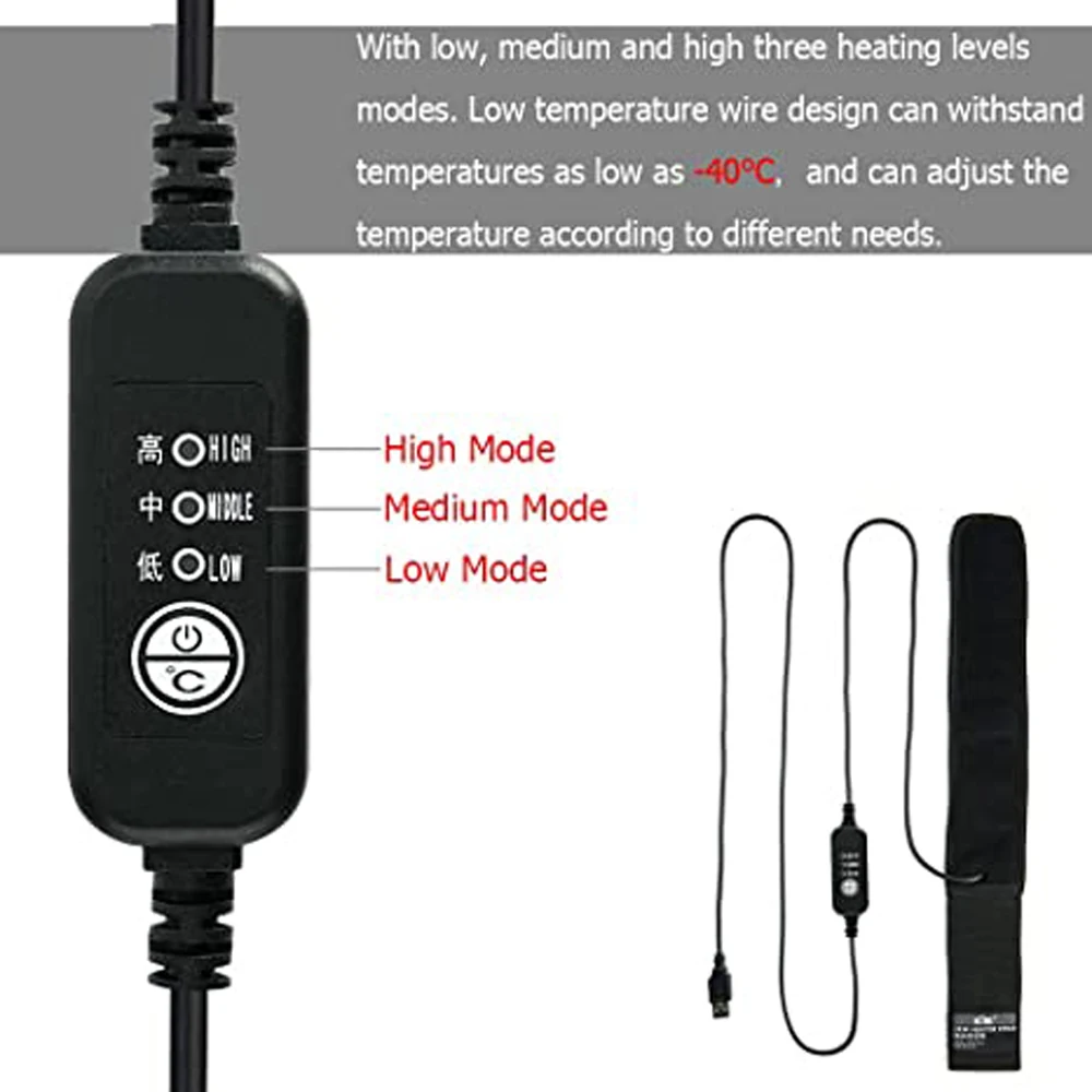 USB-подогреватель для объектива нагреватель полоса вечернее средство удаления