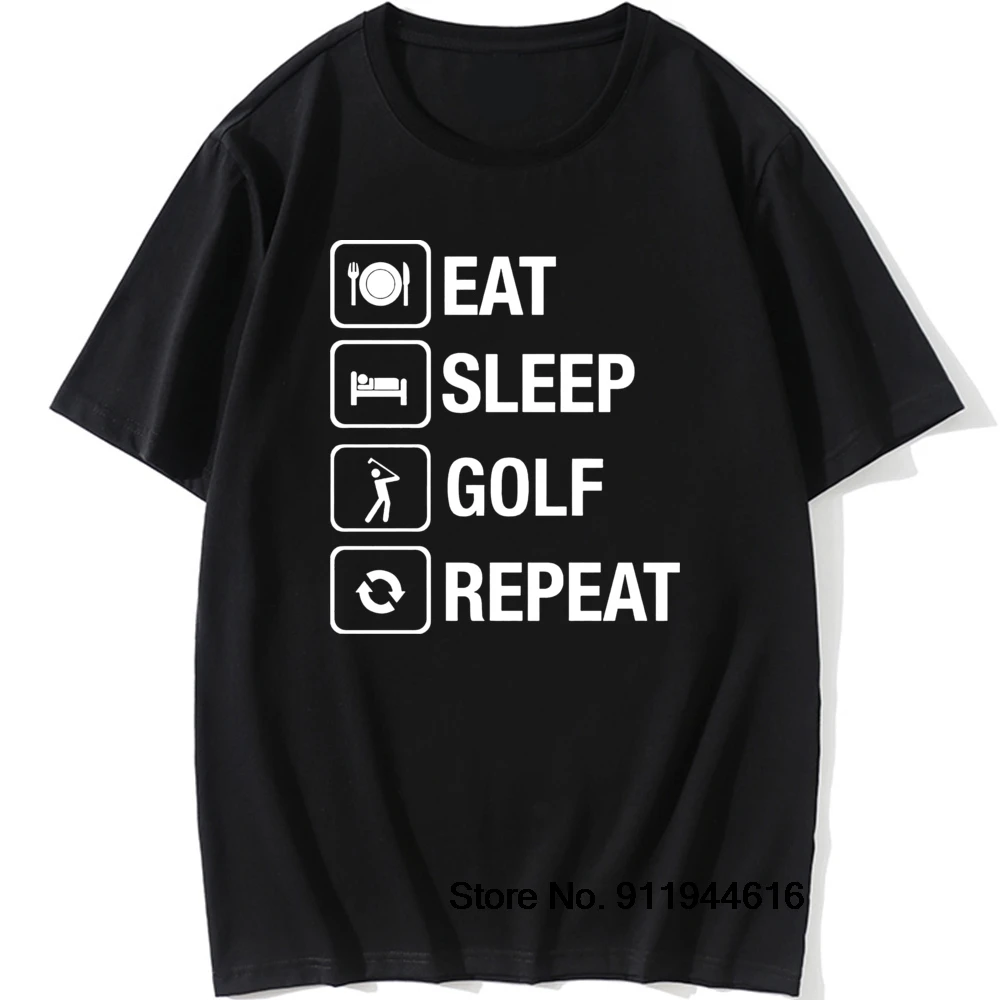 

Смешная смешная футболка с рисунком Eat Sleep Golfer с надписями "Eat Sleep", "унисекс", "Винтажная смешная хлопковая Футболка с круглым вырезом в стиле Х...