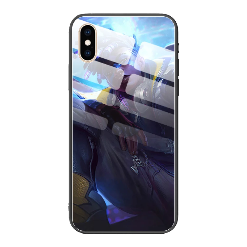 Роскошные чехлы для телефонов из закаленного стекла не прикасайтесь к моему