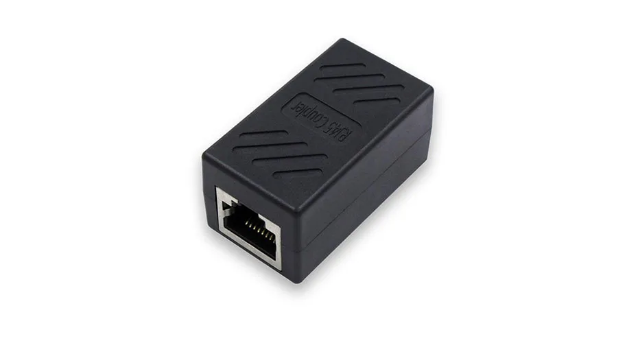 RJ45 Женский к женскому сетевому кабелю Разъем Ethernet кабель адаптер для мини двойной RJ45 интерфейсы адаптер удлинитель инжектор