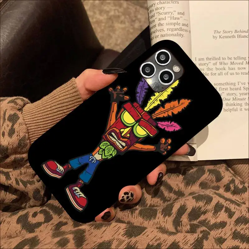 hot game crash bandicoot phone case for iphone 13 8 7 6s plus x 5s se 2020 xr 11 12 mini pro xs max free global shipping