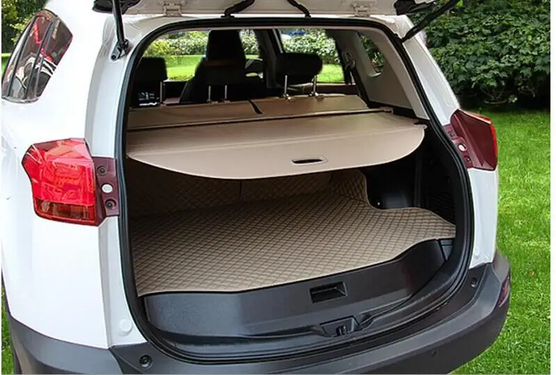 

Rear Cargo Cover For TOYOTA RAV4 RAV-4 2013-2019 Privacy Trunk Screen Security Shield Shade Black Beige Auto Accessories