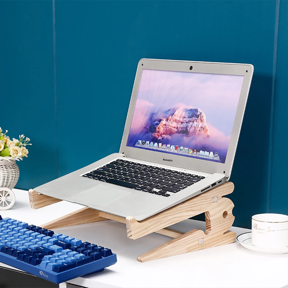 Деревянная универсальная подставка для ноутбука 10-17 дюймов Macbook Air Pro 13 15 |