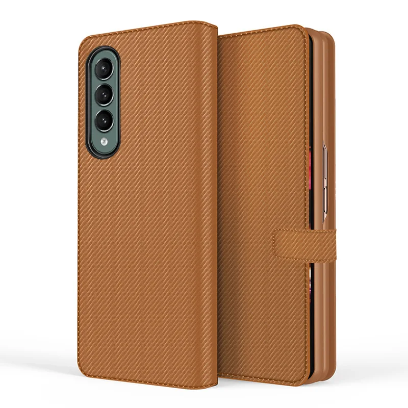 

Складной кожаный чехол-бумажник для Samsung Galaxy Z Fold 3
