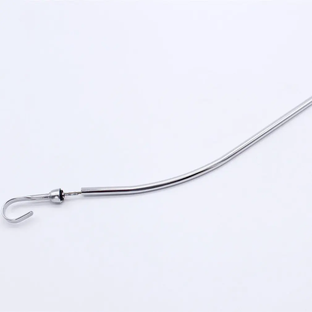 

Electroplating Oil Dipstick Chrome Steel Engine Oil Dipstick Passenger Side Dip Stick High Performance Car Accessory
