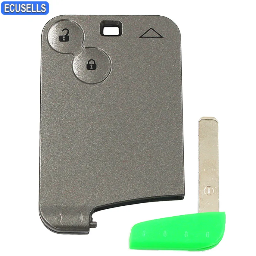 2 кнопки Новый дистанционный автомобильный чехол для ключей смарт карта корпус