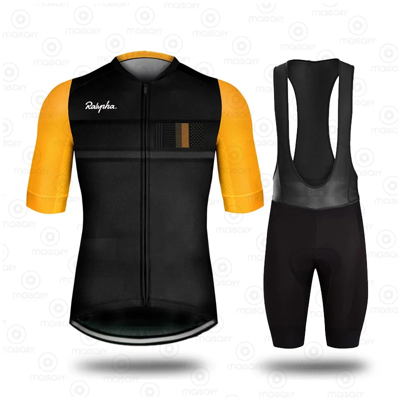 

2021 Ralvpha новые комплекты велосипедных Джерси Мужская одежда для горного велосипеда анти-УФ велосипедная одежда с коротким рукавом Майо вело...