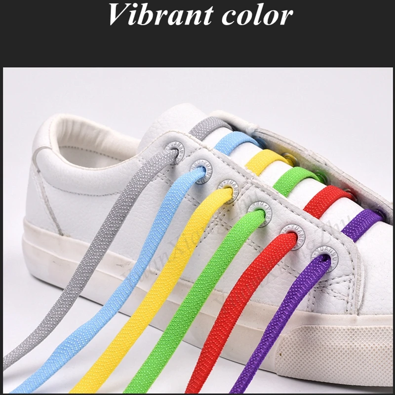 Cross buckle Elastic Shoe laces No Tie Shoelaces for Sneakers Flat Shoelace Kids Adult elastic Laces One Size Fits All Shoes