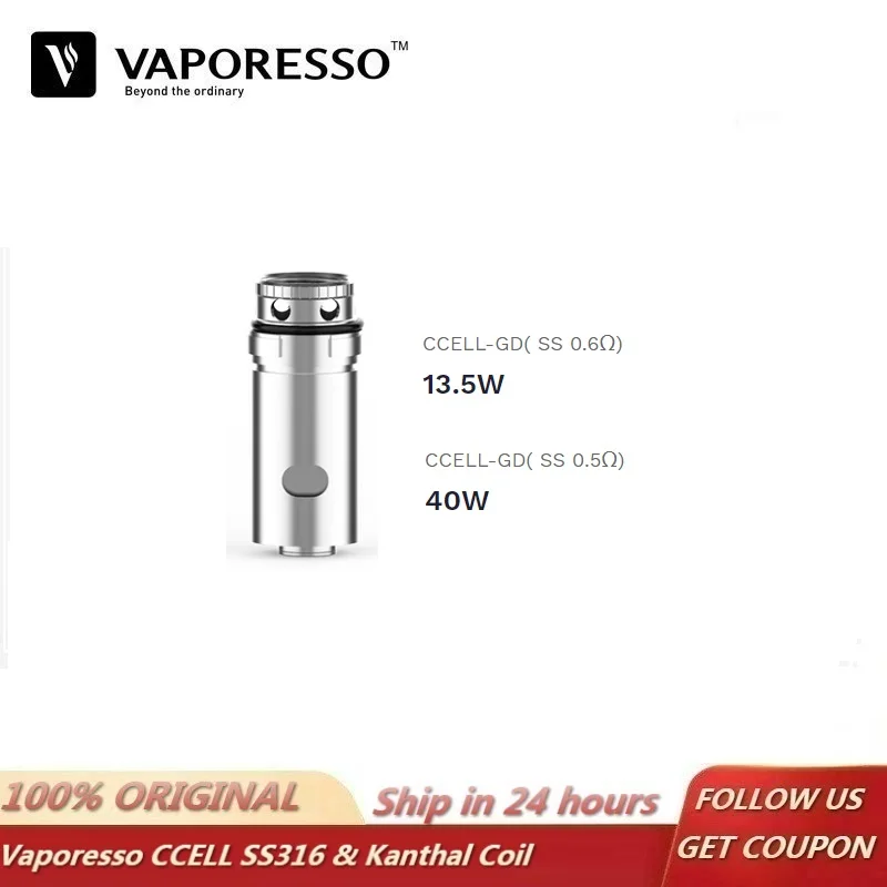 Оригинальная катушка Vaporesso Guardian для вейпа 0.6ohm 0.5ohm Core GD керамическая головка