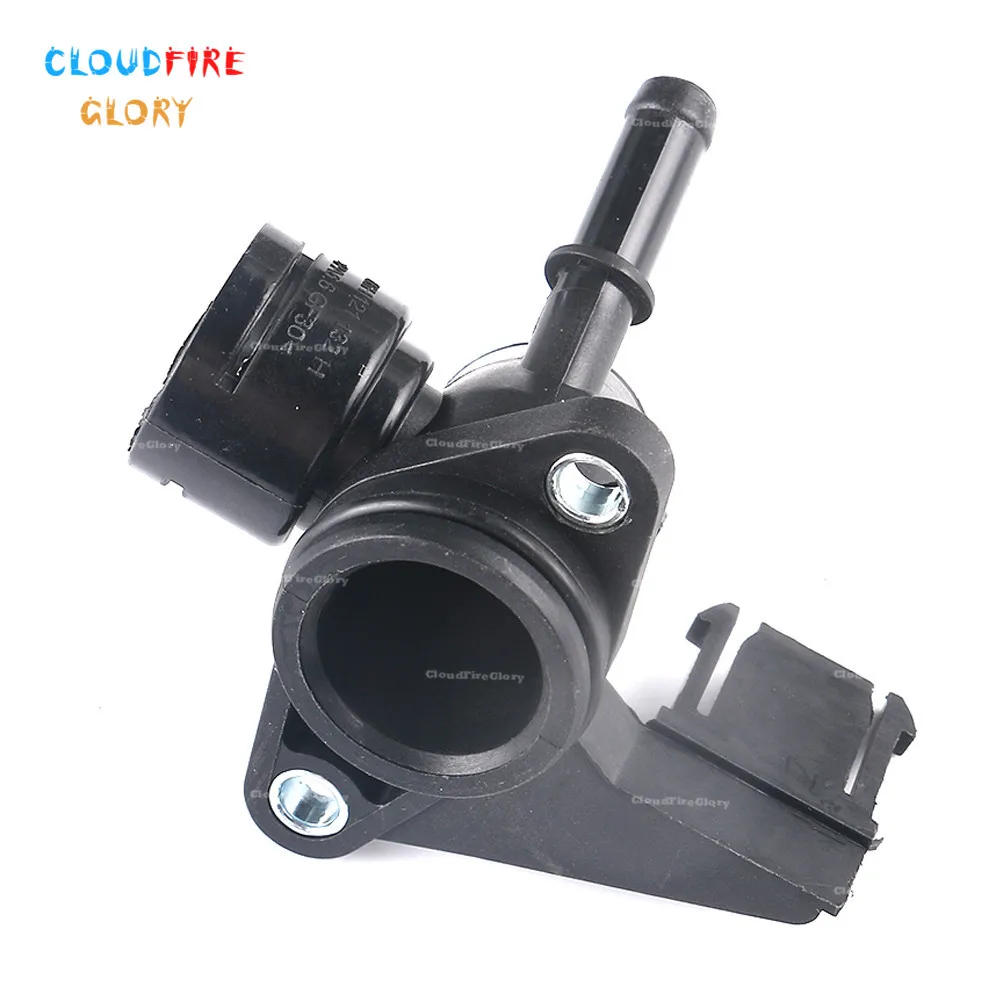 

CloudFireGlory 06H121132H Engine Coolant Hose Flange For Audi A4 2010-2016 A5 2010-2014 A6 Quattro 2013-2015 Q5 2011-2017