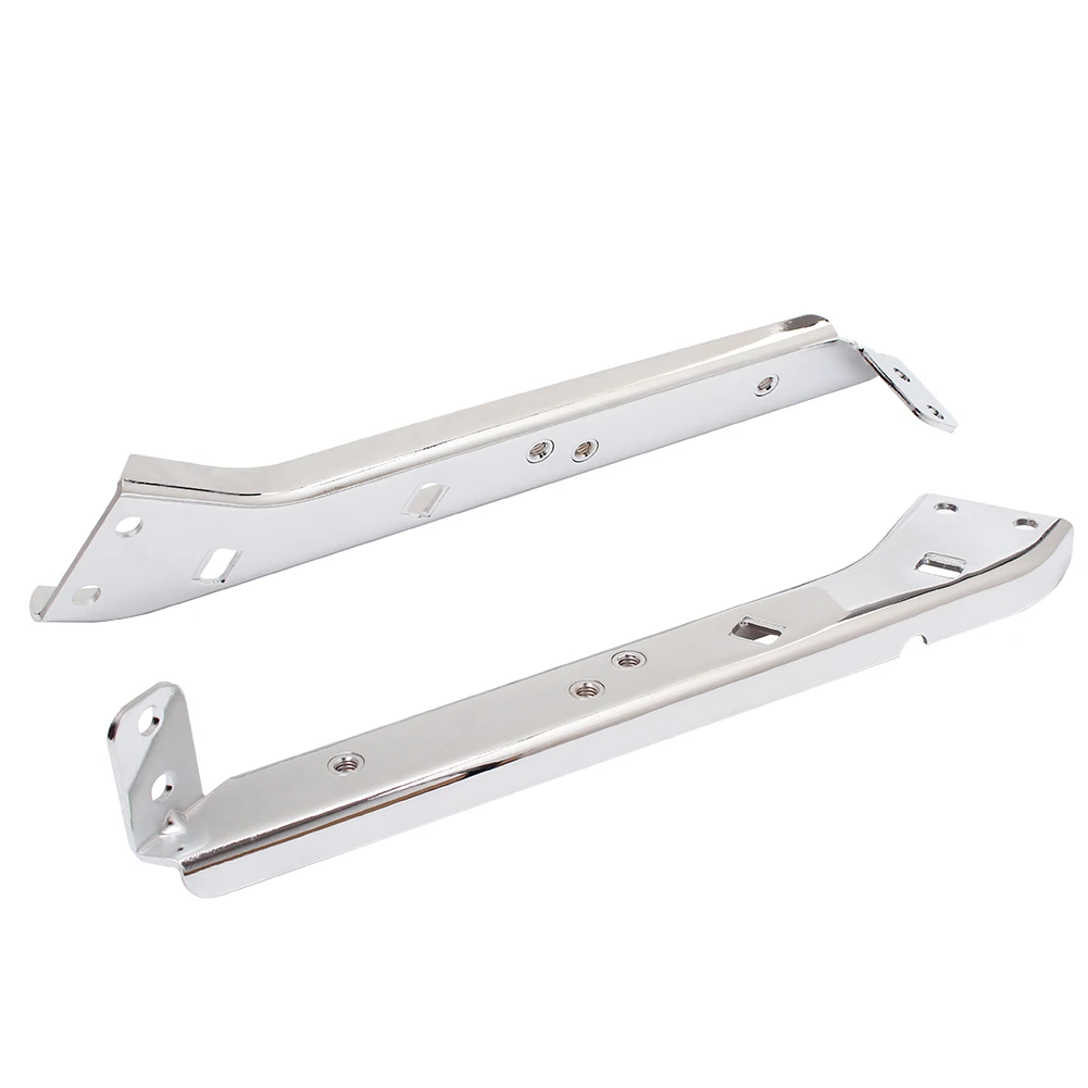 Motorcycle Chrome Drag Heavy Duty Saddlebag Support Brackets For Harley Touring Electra Glide Ultra Classic FLHTCU EFI 1985-2008 |