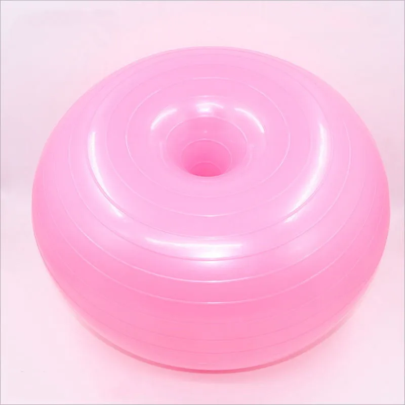 JSYSX 50 см пончик утолщенный взрывозащищенный полушарный мяч для занятий йогой