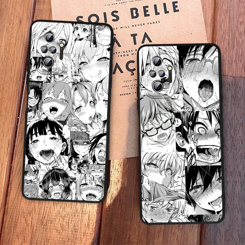 

Anime Girl Cartoon Japan Cute For Xiaomi Redmi Note 5A 5 6 7 8T 8 9T 9S 9 10 10T 10S 11 Prime Pro Max Plus Black Phone Case