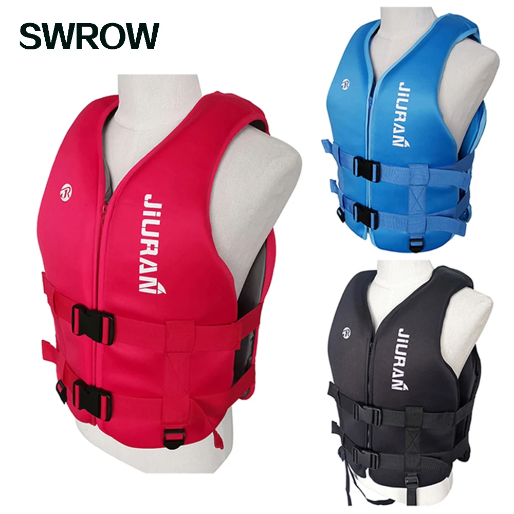 

Hot Sale Neoprene Adult Children Life Vest Water Sports Fishing Vest Kayak Rowing Swimming Surfing Rafting Safety Life Jacket